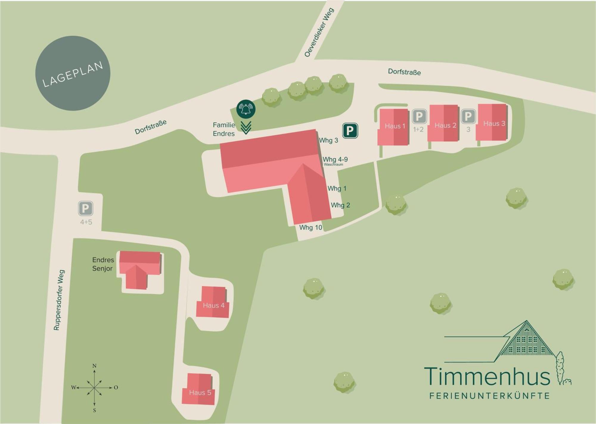 Timmenhus - Neue Im Historischen Appartement *
